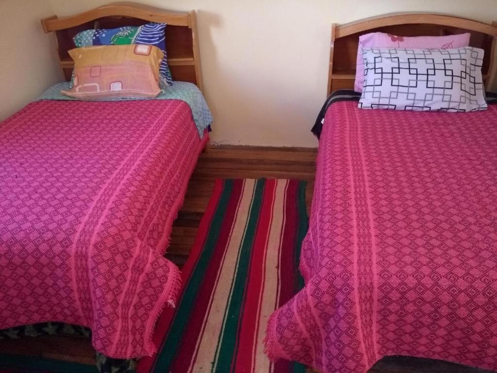 Hotel Hostal Luna Del Titikaka En Isla De La Luna Bolivia Exterior foto